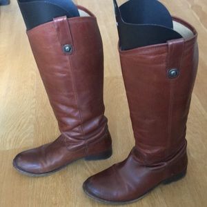 Frye Melissa button boots